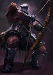  armor bow_(weapon) dark_souls hawkeye_gough highres knight male_focus plate_armor solo souls_(from_software) weapon yinwoeren 