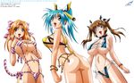  3girl 3girls bikini breasts divergence_eve huge_breasts multiple_girls swimsuit 