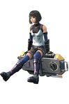  black_eyes black_hair boots hair_ornament hairpin lynlee_(xenoblade_x) lynlee_kuu nintendo official_art shorts thighhighs xenoblade_chronicles_x xenoblade_x 