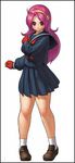  asamiya_athena athena king_of_fighters king_of_fighters_xii long_hair purple_hair school_uniform snk 