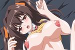  animated animated_gif breasts cleavage female huge_breasts ikenai_koto_the_animation nipples sex 