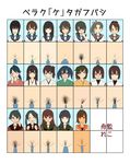  akagi_(kantai_collection) ayanami_(kantai_collection) bangs blunt_bangs blush chart comparison creator_connection fubuki_(kantai_collection) hatsuyuki_(kantai_collection) highres hime_cut hiryuu_(kantai_collection) houshou_(kantai_collection) hyuuga_(kantai_collection) i-401_(kantai_collection) ise_(kantai_collection) isonami_(kantai_collection) kaga_(kantai_collection) kantai_collection kitakami_(kantai_collection) long_hair mikuma_(kantai_collection) miyuki_(kantai_collection) mogami_(kantai_collection) multiple_girls ooi_(kantai_collection) pubic_hair pussy shikinami_(kantai_collection) shirayuki_(kantai_collection) souryuu_(kantai_collection) taji_(crowview) 