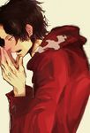  cold freckles hood hoodie male male_focus one_piece portgas_d_ace solo 