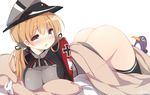  anchor_hair_ornament ass black_legwear blonde_hair blush bottomless breasts failure_penguin gloves hair_ornament hat kantai_collection large_breasts long_hair long_sleeves looking_at_viewer military military_uniform open_mouth peaked_cap prinz_eugen_(kantai_collection) simple_background sketch solo thighhighs twintails uniform watanon_(gakushokutei) white_background white_gloves 