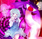  bush buuwa commentary_request solo tatara_kogasa tongue tongue_out touhou 