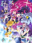  :d aino_megumi blonde_hair blonde_haired_cure_(bomber_girls_precure)_(happinesscharge_precure!) blue_hair blue_legwear boots bow closed_eyes crown cure_art cure_fortune cure_honey cure_katyusha cure_lovely cure_princess cure_southern_cross cure_sunset cure_wave green_haired_cure_(wonderful_net_precure)_(happinesscharge_precure!) grey_haired_cure_(bomber_girls_precure)_(happinesscharge_precure!) happinesscharge_precure! highres hikawa_iona long_hair magical_girl multiple_girls ohana_(happinesscharge_precure!) oomori_yuuko open_mouth orina_(happinesscharge_precure!) pink_bow pink_eyes pink_hair ponytail precure purple_hair red_haired_cure_(bomber_girls_precure)_(happinesscharge_precure!) shirayuki_hime skirt smile tears thigh_boots thighhighs tj-type1 twintails unknown_green-haired_cure_(happinesscharge_precure!) white_footwear white_legwear wide_ponytail yellow_eyes 