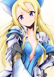  blonde_hair blue_eyes bow bravely_default:_flying_fairy bravely_default_(series) bravely_second:_end_layer breasts edea_lee gloves hair_bow long_hair looking_at_viewer marugoshi_(54burger) simple_background small_breasts smile solo sword weapon white_background 