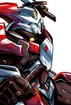  autobot dataglitch drift dual_wielding highres holding insignia mecha no_humans robot science_fiction smirk solo sword transformers weapon 