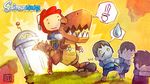  dinosaur edison_yan handheld_game_console highres nintendo_ds scribblenauts zombie 