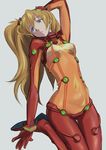  bodysuit choobackers32 multicolored multicolored_bodysuit multicolored_clothes neon_genesis_evangelion orange_bodysuit plugsuit rebuild_of_evangelion red_bodysuit shikinami_asuka_langley solo souryuu_asuka_langley test_plugsuit 