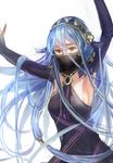  1girl aqua_(fire_emblem_if) blue_hair breasts character_request fire_emblem fire_emblem_if long_hair nintendo sad yellow_eyes 
