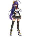  1girl arc_system_works blazblue blazblue:_chronophantasma blazblue_remix_heart blue_hair genderswap mai_natsume official_art red_eyes school_uniform 