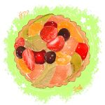  absurdres berry cherry food food_focus fruit highres melon melon_slice no_humans original still_life strawberry takisou_sou 