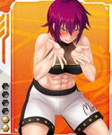  1girl abs artist_request boxing mari_foreman muscle muscles nobushito_kuro nude taimanin_asagi taimanin_asagi_battle_arena 