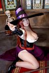  1girl asian breasts chouzuki_maryou cosplay dragon&#039;s_crown dragon's_crown hat hips large_breasts photo plump red_hair solo sorceress sorceress_(dragon&#039;s_crown) sorceress_(dragon&#039;s_crown)_(cosplay) sorceress_(dragon's_crown) sorceress_(dragon's_crown)_(cosplay) staff thick_thighs thighs wide_hips witch_hat 