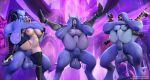 3d_(artwork) abdominal_bulge ahegao anal anal_penetration animal_genitalia animal_penis areola armor asphyxiation balls banshee big_breasts big_dom_small_sub big_penis blizzard_entertainment breasts chaossu choking digital_media_(artwork) dominant draenei elf equine_genitalia equine_penis female from_behind_position fucked_silly full_nelson genitals glowing glowing_eyes group hair headlock hi_res high_elf huge_penis human humanoid humanoid_pointy_ears interspecies jaina_proudmoore larger_male long_ears looking_pleasured male male/female mammal night_elf nipples penetration penile penis sex size_difference smaller_female sylvanas_windrunner thick_thighs tyrande_whisperwind undead warcraft