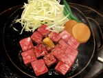  carrot_slice cooking food food_focus frying_pan meat misumi_(niku-kyu) no_humans original still_life vegetable 