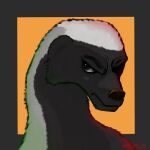 absurd_res anthro badger hi_res honey_badger invalid_tag male mammal mustelid musteline solo