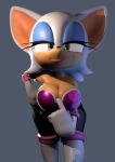 3d_(artwork) anthro bat big_breasts breasts cleavage clothed clothing digital_media_(artwork) eyeshadow female green_eyes looking_at_viewer makeup mammal rouge_the_bat sega solo sonic_the_hedgehog_(series) unknown_artist