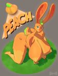 3d_(artwork) anthro big_breasts big_ears breasts digital_media_(artwork) female gravvure hi_res lagomorph leporid mammal rabbit solo