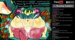 absurd_res ambiguous_gender ambiguous_penetrated anal anal_penetration anthro big_butt bodily_fluids butt cum cum_in_ass cum_inside english_text from_front_position generation_2_pokemon generation_4_pokemon genital_fluids hi_res livestream lucario male male/ambiguous male_(lore) male_penetrating male_penetrating_ambiguous mating_press motion_lines musk musk_clouds nintendo onomatopoeia penetration pokehub pokemon pokemon_(species) quilava rough_sex sex softestpuffss sound_effects stream_chat sweat text