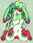 2024 absurd_res animal_genitalia animal_pussy anthro anthrofied bigender blush blush_lines blush_stickers bodily_fluids breath canine_genitalia canine_pussy countershading cute_fangs eeveelution female generation_6_pokemon genital_fluids genitals hi_res jackrabbit_(artist) looking_at_viewer looking_up looking_up_at_viewer mottled mottled_legs mottled_pawpads mottled_tongue nintendo nipples nonbinary_(lore) open_mouth panting paprika_(jackrabbit) pawpads pokemon pokemon_(species) pussy solo speckled_pussy sylveon vaginal_fluids