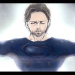  1boy bodysuit dc_comics dccu eyes_closed jor-el kryptonian letterboxed male male_focus man_of_steel s_shield solo superman_(series) 