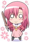  bad_id bad_pixiv_id blush chibi eiji hairband hayate_no_gotoku! katsura_hinagiku long_hair masamune_bokken o_o pantyhose pink_hair school_uniform smile solo sword weapon 