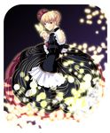  bad_id bad_pixiv_id beatrice bug butterfly choker dress ico_(pekoguest) insect solo umineko_no_naku_koro_ni 