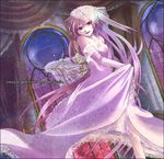  alice_(pandora_hearts) braid dress elbow_gloves french frills gloves jewelry long_hair necklace pandora_hearts purple_hair red_eyes solo tia_(cocorosso) very_long_hair 
