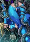  anal ass ass_cutout blonde_hair blush bodysuit breast_slip breast_sucking breasts butcha-u fucked_silly gun handgun labia lactation large_breasts long_hair metroid one_breast_out partially_visible_vulva pistol ponytail rape rolling_eyes samus_aran shiny shiny_clothes shiny_skin skin_tight slime solo sweat tears tentacles torn_bodysuit torn_clothes trigger_discipline uncensored weapon zero_suit 