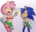  amy_rose anthro breasts disembodied_hand duo_focus female forced group handjob hedgehog male mammal partial_nudity penis pussy rape restrained sega sonic_(series) sonic_the_hedgehog the_other_half undressing 