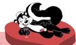  anthro balls complication_5 looney_tunes male mammal penis pep&eacute;_le_pew skunk solo warner_brothers 