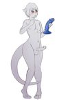  2015 anthro balls blush dildo embarrassed erection girly hair humanoid_penis male mammal mirror_(character) monochrome mustelid nipples nude otter penis sex_toy sketch solo spot_color standing stare tyroo wide_hips 