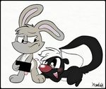  annoyed being_watched blush cartoon_network censor_bar censored exposed ineffective_censorship kippykat lagomorph male mammal penis rabbit rabbit_(skunk_fu) skunk skunk_(skunk_fu) skunk_fu 