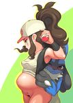  abdominal_bulge anal anal_fisting bestiality bottomless censored clothed clothing duo female feral fisting game_freak half-dressed hilda_(pok&eacute;mon) human interspecies lucario mammal muraachi2gou nintendo pok&eacute;ball pok&eacute;mon pussy sweat video_games 