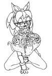  anthro big_breasts big_nipples breasts cum cum_everywhere cum_on_breasts damian_hodge excessive_cum female hyper_boobs messy monochrome nipples orgasm perci_the_hedgehog plain_background sega solo sonic_(series) tongue tongue_out white_background 