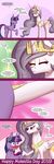  2015 blush comic crown cutie_mark deusexequus duo equine fan_character female friendship_is_magic gold hair horn mammal multicolored_hair my_little_pony necklace pink_hair princess_celestia_(mlp) princess_molestia purple_eyes purple_hair sparkles twilight_sparkle_(mlp) winged_unicorn wings 