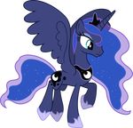  2015 90sigma absurd_res alpha_channel equine female feral friendship_is_magic hi_res horn mammal my_little_pony princess_luna_(mlp) solo winged_unicorn wings 