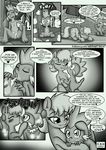  2015 affection age_difference anibaruthecat balls blush comic cub cum cum_in_hair cum_on_back cutie_mark dialogue dragon duo english_text equine eyes_closed female friendship_is_magic hair happy horse kissing licking male mammal monochrome ms_harshwhinny_(mlp) my_little_pony one_eye_closed open_mouth penis pony scalie sitting smile spike_(mlp) spread_legs spreading straight sweat text tongue tongue_out young 