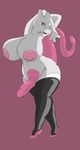  big_breasts big_penis breasts dickgirl intersex legwear mcnasty mewtwo nintendo penis pok&eacute;mon solo stockings video_games wide_hips 