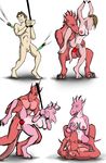  anal dragon duo erection female flaccid gay gender_transformation human male mammal mtf nipples penetration penis scalie sequence straight transformation vaginal vaginal_penetration xander_the_blue_(artist) 