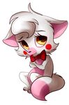  ambiguous_gender anthro blush bow_tie canine chibi crossed_arms cub cute daww eyebrows eyeliner feline-fattale five_nights_at_freddy&#039;s five_nights_at_freddy&#039;s_2 fluffy fluffy_tail fox fur glowing glowing_eyes lipstick makeup mammal mangle_(fnaf) pink_ears pink_fur pink_pawpads pink_paws pink_tail pointy_ears puppy_eyes sad shy whiskers white_fur white_tail yellow_eyes young 