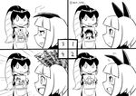  angry animal_ears blush cat cat_ears cute duo feline female filia fish happy japanese_text mammal marine minette ms._fortune nurse nurse_valentine skullgirls smile text translated valentine_(skullgirls) wat_son_(artist) yu-wan 