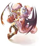  bangs flandre_scarlet fruit_punch multiple_girls remilia_scarlet siblings sisters touhou 