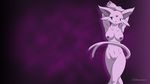  2015 abstract_background anthro black_nose breasts butt canine eeveelution espeon eyelashes female fur looking_at_viewer mammal navel nintendo nipples nude open_mouth pok&eacute;mon pose purple_eyes purple_nipples pussy shadow solo video_games wallpaper yiffmasters 