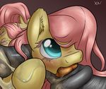  2015 absurd_res animal_genitalia big_penis blush cum cutie_mark equine female feral fluttershy_(mlp) friendship_is_magic fur hair hi_res horse horsecock huge_penis licking long_hair male mammal my_little_pony oral penis pink_hair pony saliva sex straight tongue tongue_out xaipony_(artist) yellow_fur 