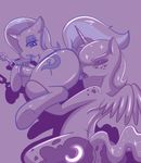  2015 cartoon cunnilingus dock equine female feral friendship_is_magic horn lesbian mammal my_little_pony oral princess_luna_(mlp) pussy saurian_(artist) sex trixie_(mlp) unicorn vaginal winged_unicorn wings 