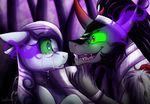  2015 cartoon chain collar crying crystal_pony_(mlp) equine fan_character female feral friendship_is_magic grin horn inuhoshi-to-darkpen king_sombra_(mlp) male mammal my_little_pony rape_face scared slave smile tears unicorn 