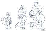  anthro balls biceps bigger_version_at_the_source cephalopod cetacean chubby cub erection kraken male mammal marine monochrome multi_cock muscles nude orca pecs penis scales size_difference sketch solo square_crossover standing uncut whale wolfblade young 